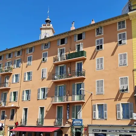 Appartement Jean Jaures - Vieux Superbe T2 Ensoleille Avec Grand Balcon Nice