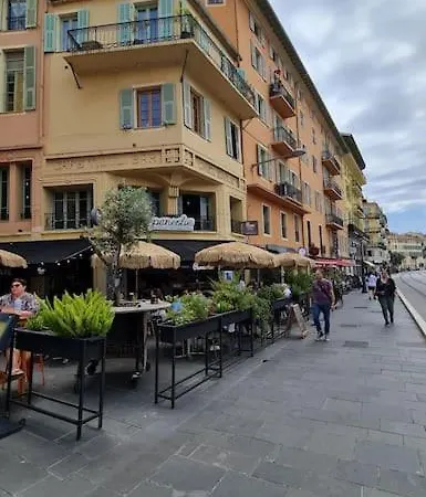 Jean Jaures - Vieux Superbe T2 Ensoleille Avec Grand Balcon * Nice