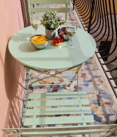 Jean Jaures - Vieux Superbe T2 Ensoleille Avec Grand Balcon דירה